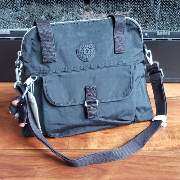 Kipling Handbags - NWT kipling pahneiro shoulder bag black